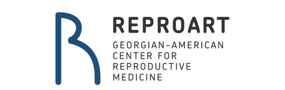 Das Logo des ReproART – ein spezialisiertes Zentrum für In-vitro-Fertilisation (IVF) und Reproduktionsmedizin