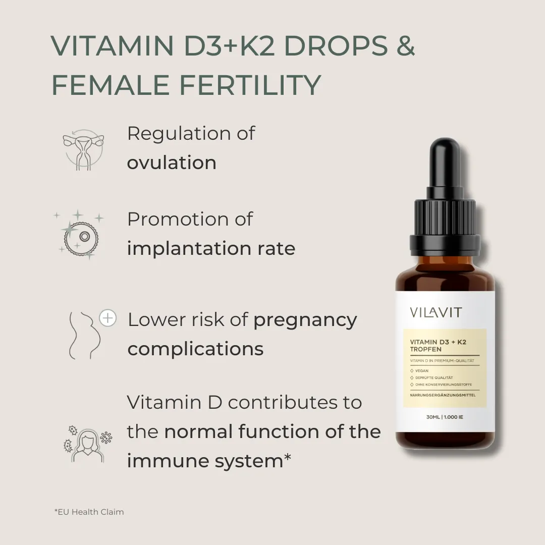 VILAVIT Vitamin D3+K2