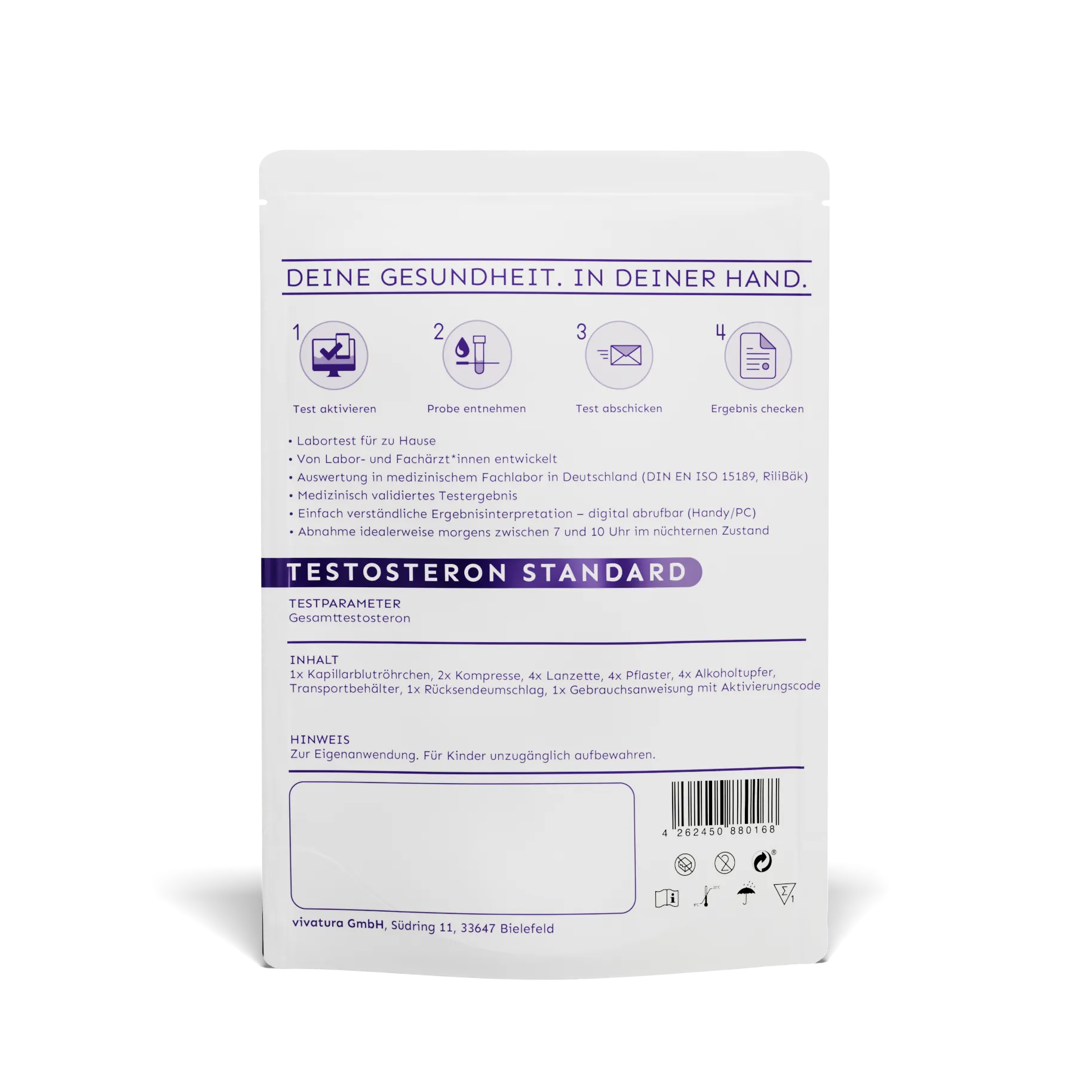 Testosteron standard