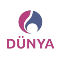 Logo der Dünya IVF Klinik in Nordzypern – ein renommiertes Zentrum, spezialisiert auf In-vitro-Fertilisation (IVF) und Unfruchtbarkeitsbehandlung